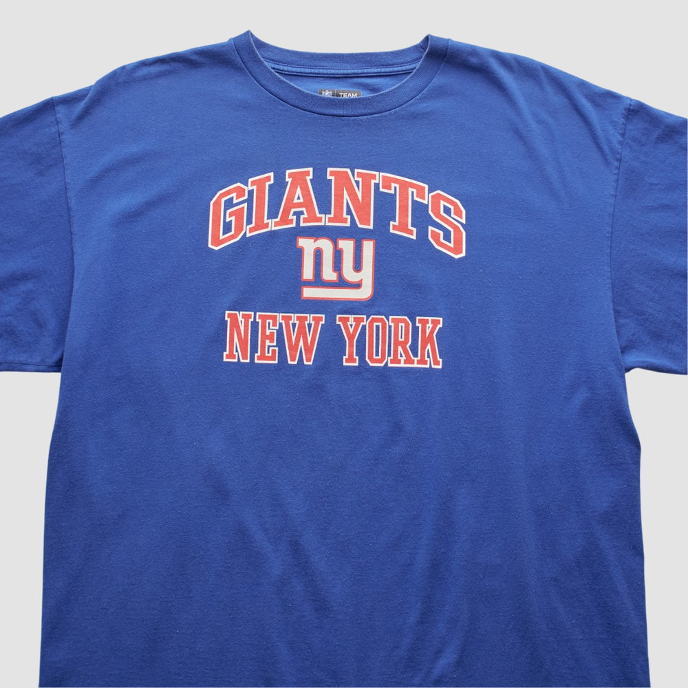 New York Giants NFL 2010s T-shirt Blue Vintage | Fanatics
