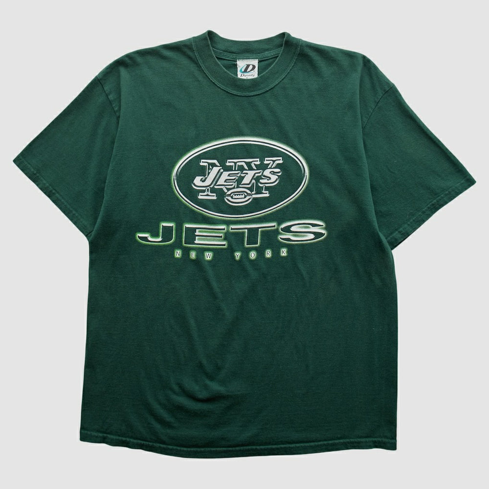 New York Jets Dynasty 2000s T-shirt Green Vintage | Fanatics