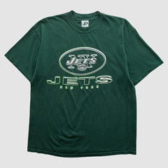 New York Jets Dynasty 2000s T-shirt Green Vintage | Fanatics