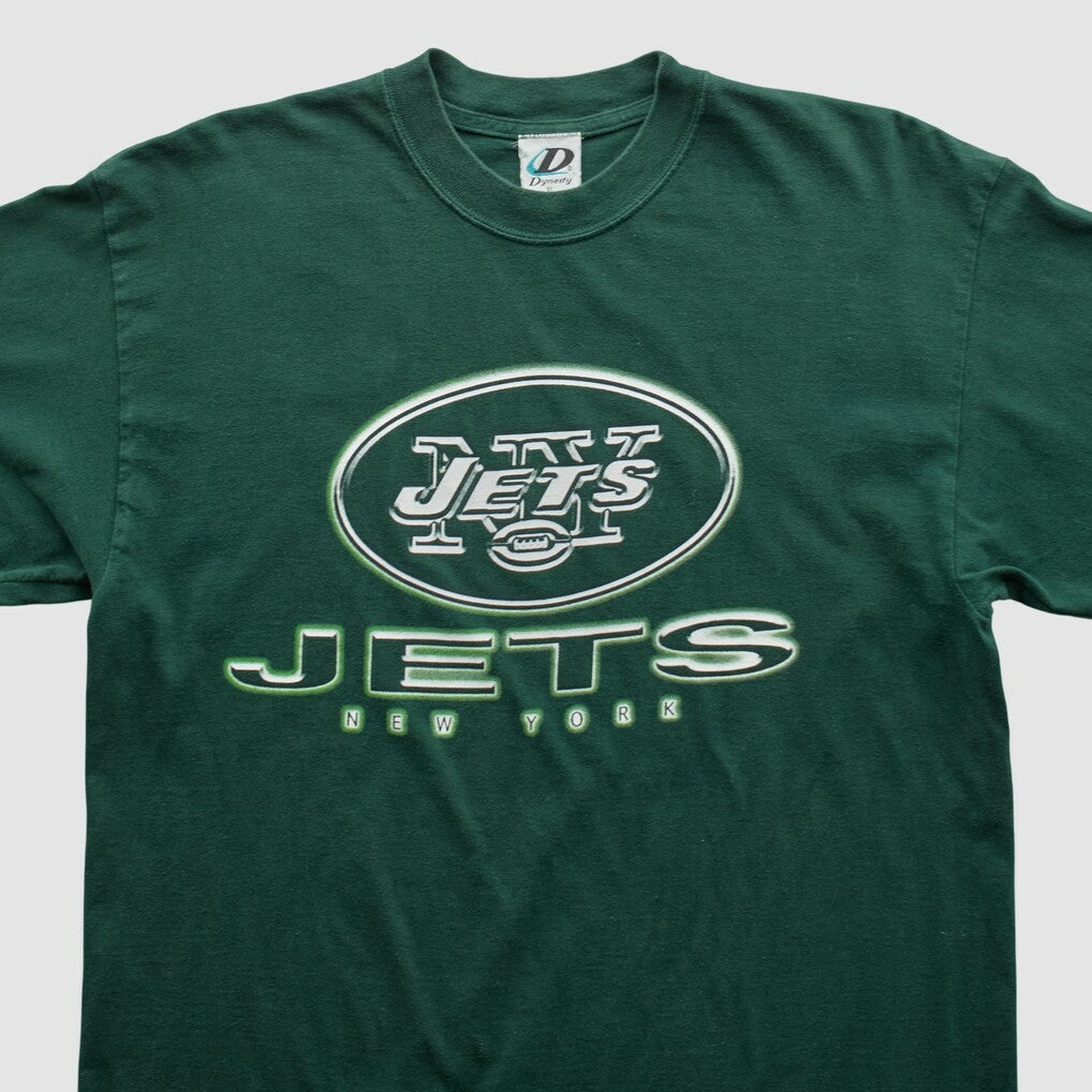 New York Jets Dynasty 2000s T-shirt Green Vintage | Fanatics