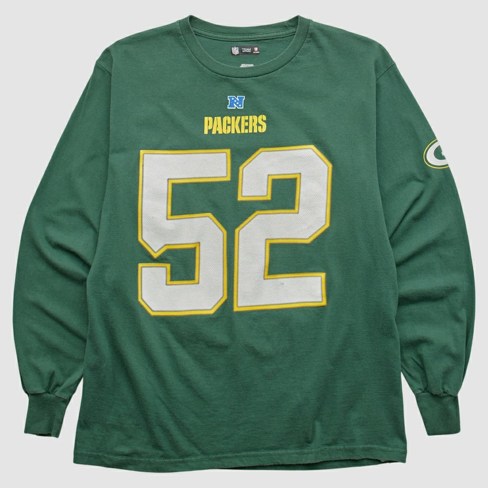 Green Bay Packers NFL 2010s Long Sleeve T-shirt Green Vintage | Fanatics