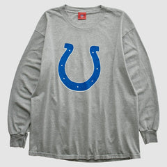 Indianapolis Colts 2000s Long Sleeve T-shirt Heather Gray Vintage | Fanatics