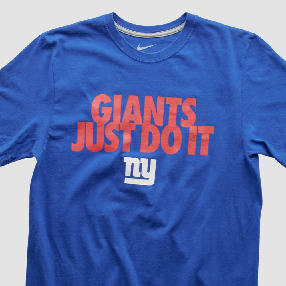 New York Giants 2010s T-shirt Blue Vintage | Fanatics