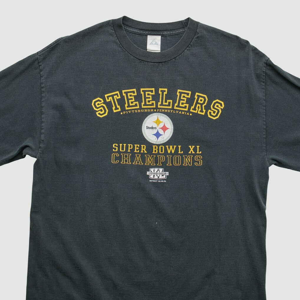 Pittsburgh Steelers Alstyle 2006 Long Sleeve T-shirt Black Vintage | Fanatics