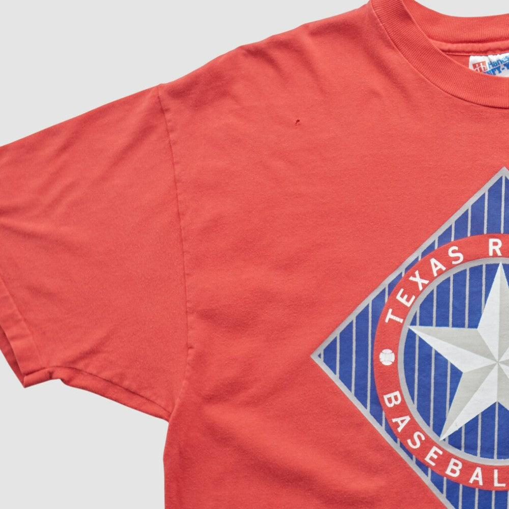 Texas Rangers Hanes 90s T-shirt - MLB