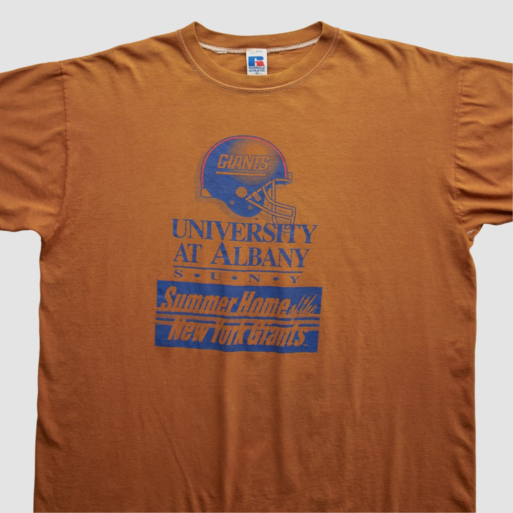New York Giants Russell 90s T-shirt Orange Vintage | Fanatics
