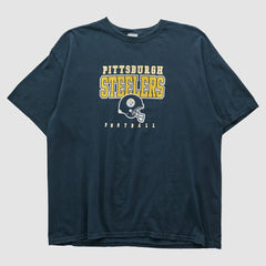 Pittsburgh Steelers Team Edition Apparel 2000s T-shirt Navy Vintage | Fanatics
