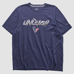 Houston Texans 2010s T-shirt Navy Vintage | Fanatics