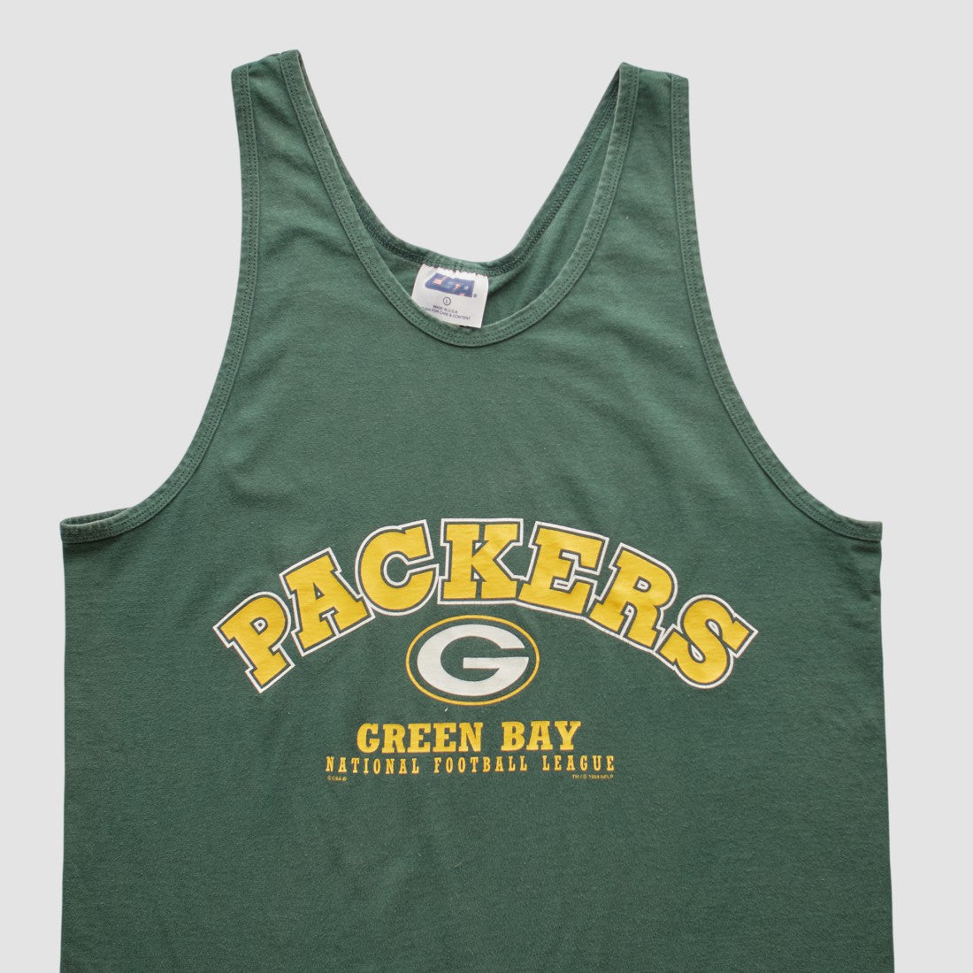 Green Bay Packers CSA 90s Tank Green Vintage | Fanatics