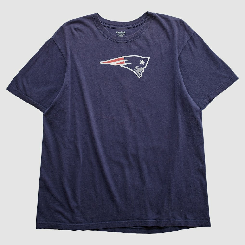 New England Patriots Reebok 2000s T-shirt Navy Vintage | Fanatics