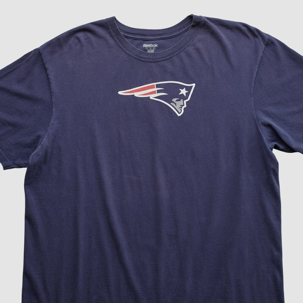 New England Patriots Reebok 2000s T-shirt Navy Vintage | Fanatics