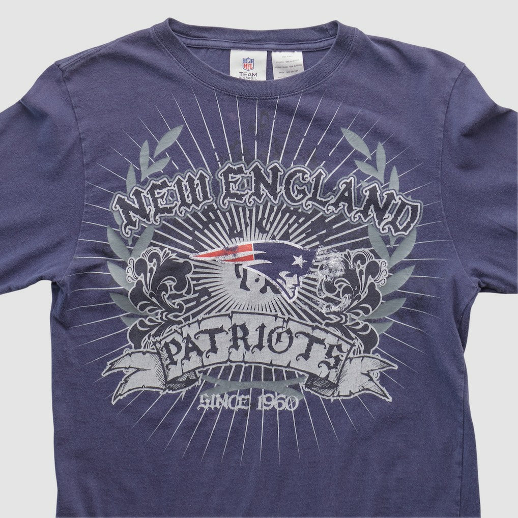 New England Patriots NFL Pro Line 2010s Long Sleeve T-shirt Navy Vintage | Fanatics