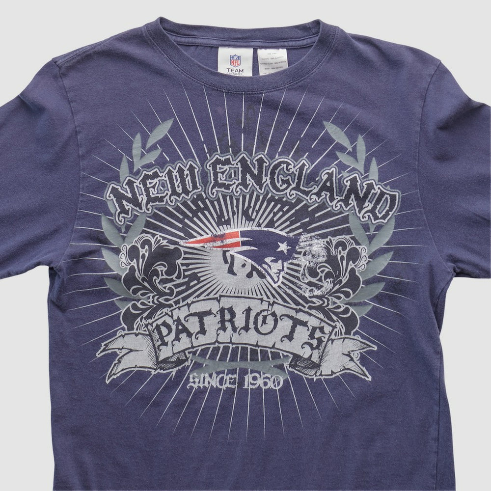 New England Patriots NFL Pro Line 2010s Long Sleeve T-shirt Navy Vintage | Fanatics