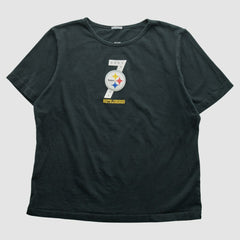 Pittsburgh Steelers 2000s T-shirt Black Vintage | Fanatics