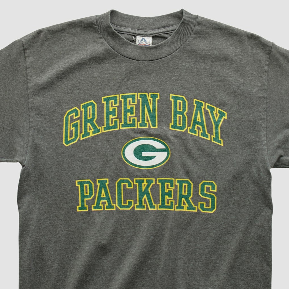 Green Bay Packers Alstyle 2010s T-shirt Dark Heather Gray Vintage | Fanatics