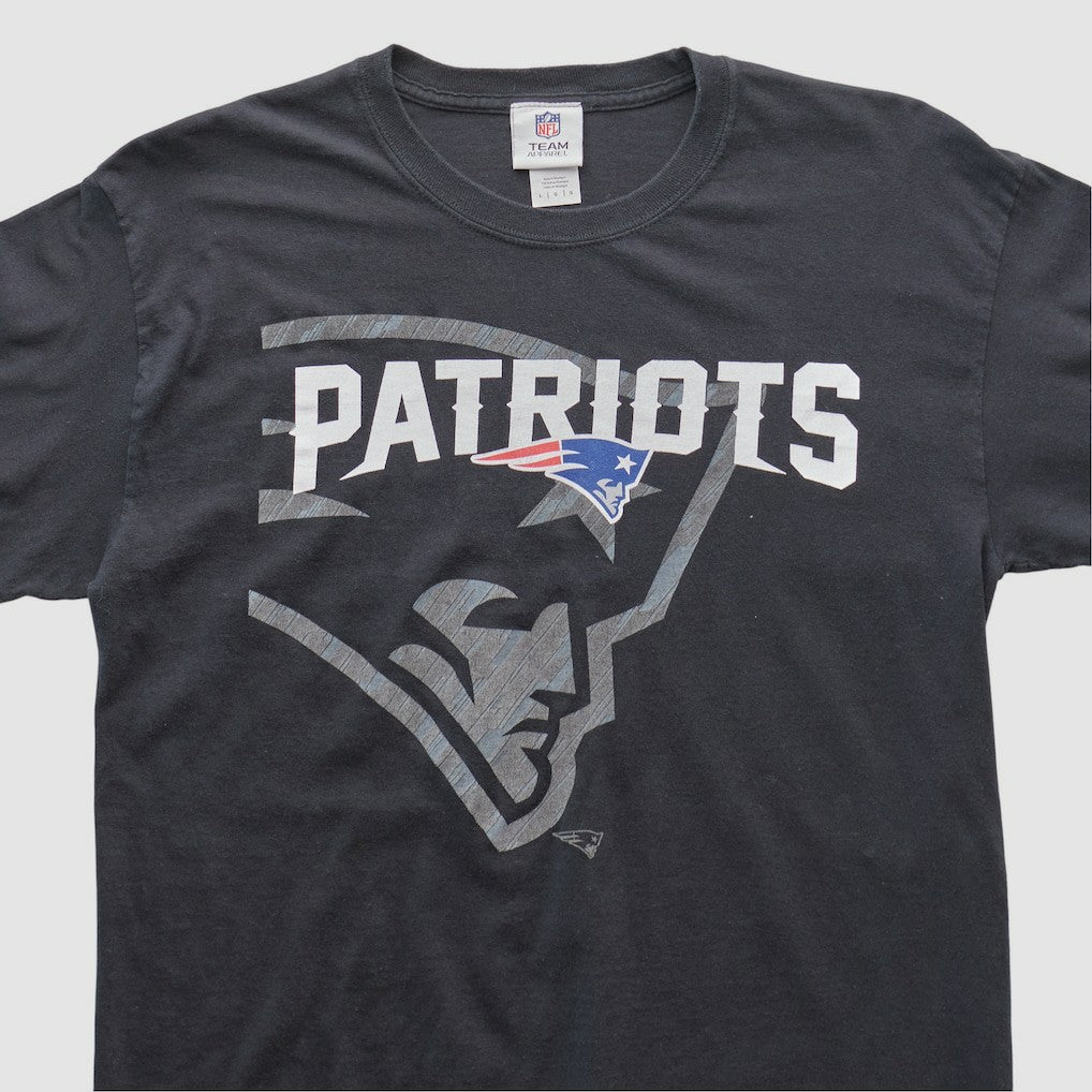 New England Patriots NFL 2010s Long Sleeve T-shirt Black Vintage | Fanatics