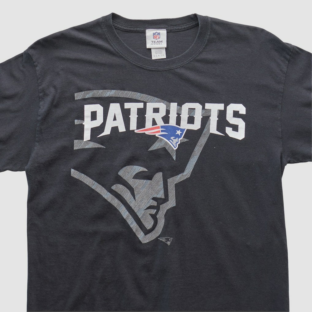 New England Patriots NFL 2010s Long Sleeve T-shirt Black Vintage | Fanatics