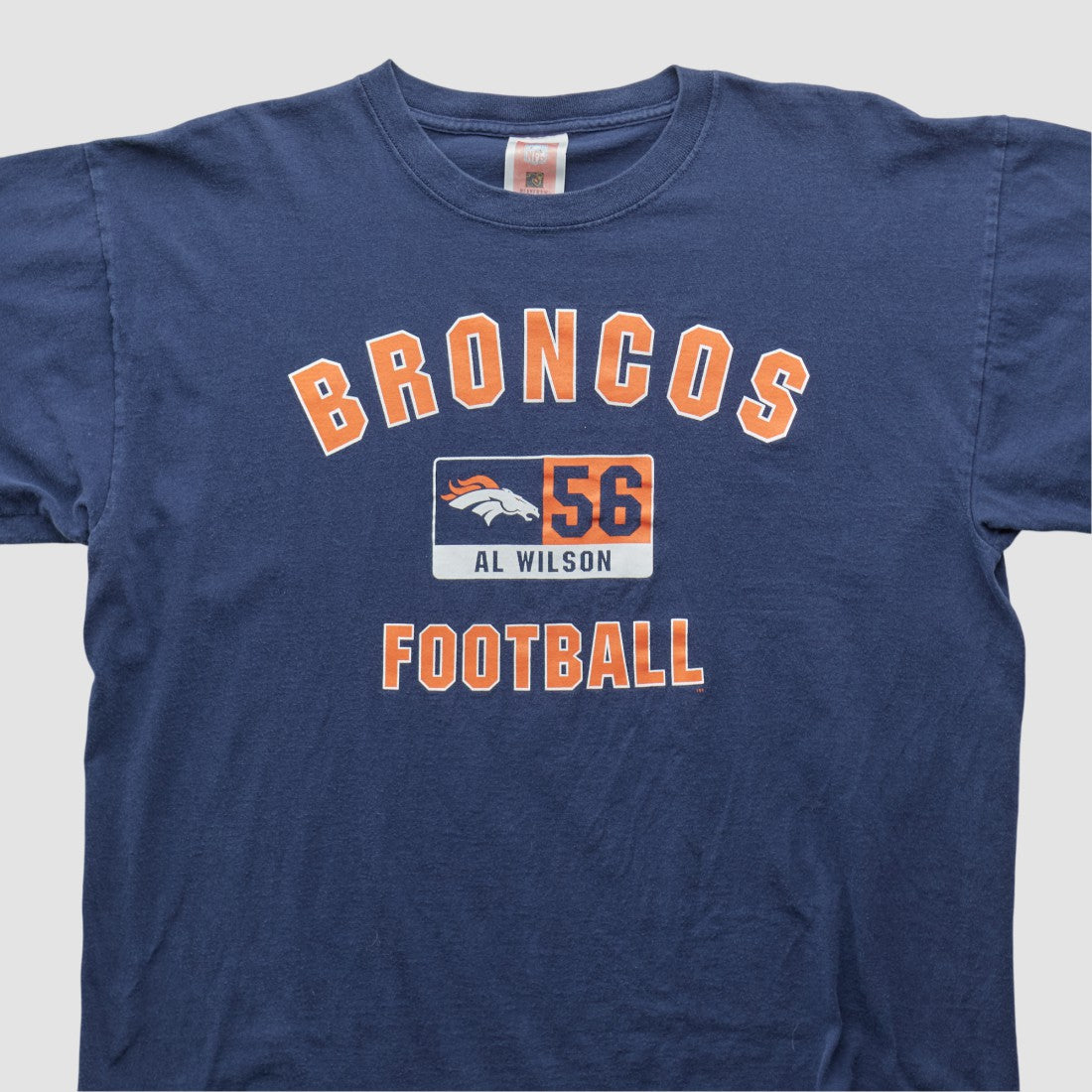 Denver Broncos NFL 2000s T-shirt Navy Vintage | Fanatics