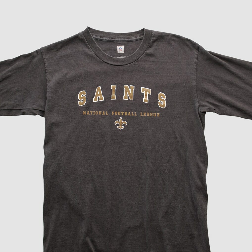 New Orleans Saints NFL 2000s Long Sleeve T-shirt Charcoal Vintage | Fanatics