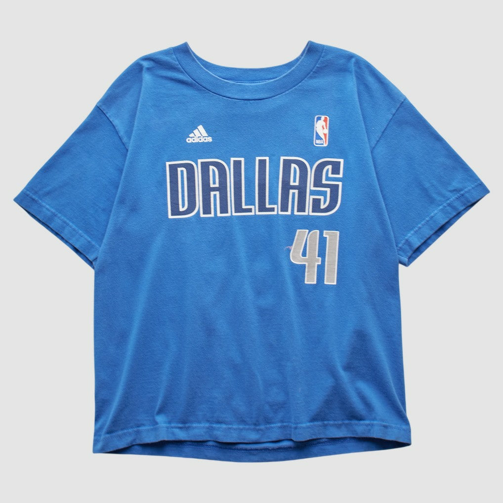 Dallas Mavericks 2010s T-shirt Blue Vintage - NBA