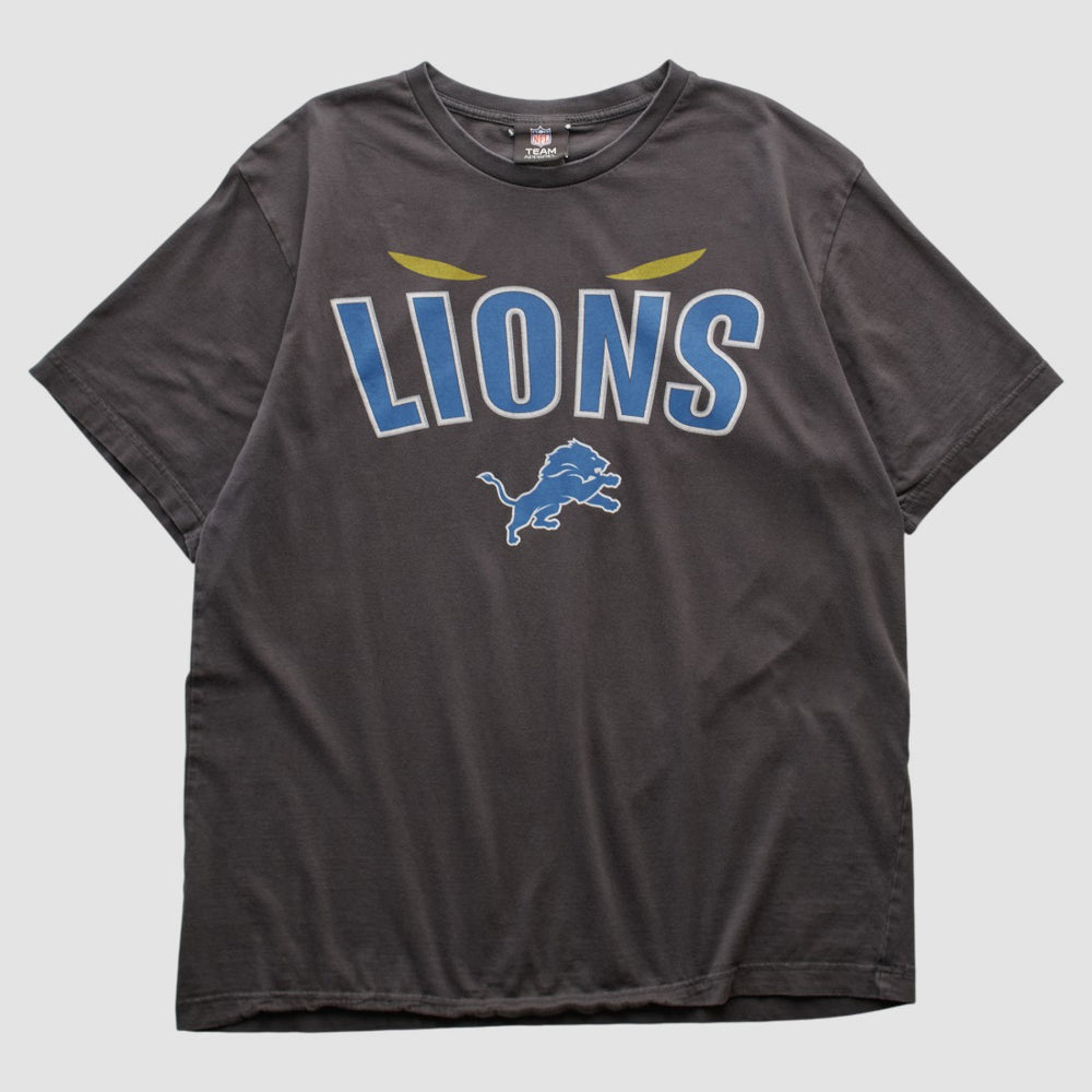 Detroit Lions Team Edition Apparel 2010s T-shirt Charcoal Vintage | Fanatics