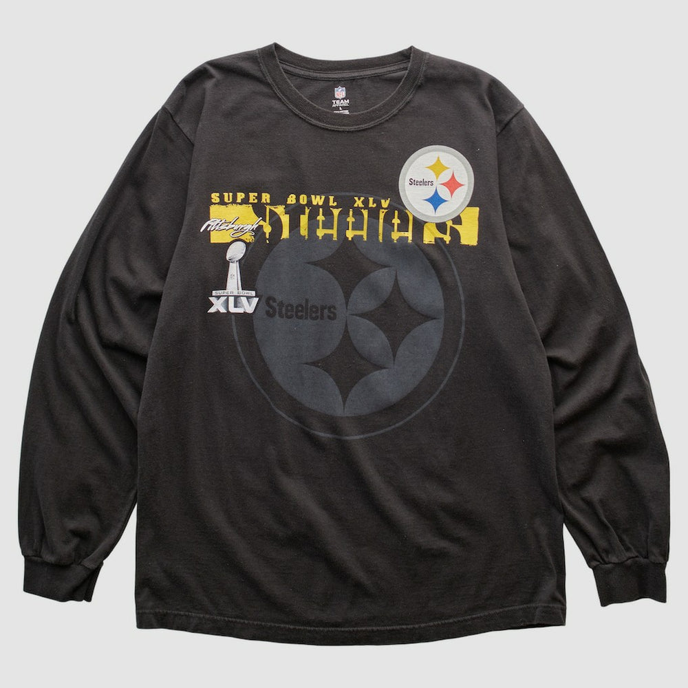 Pittsburgh Steelers NFL 2011 Long Sleeve T-shirt Black Vintage | Fanatics