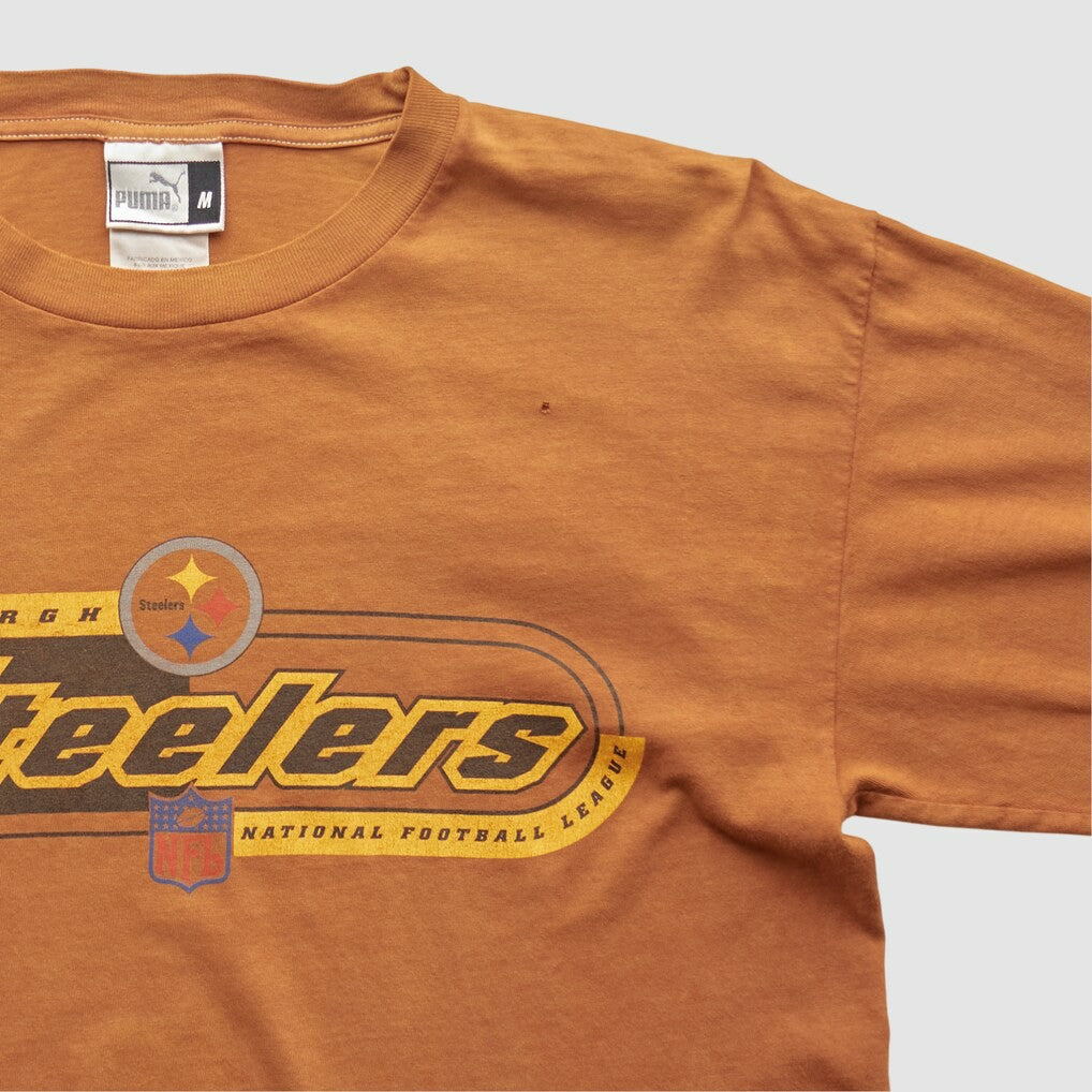 Pittsburgh Steelers 2000s Long Sleeve T-shirt Brown Vintage | Fanatics