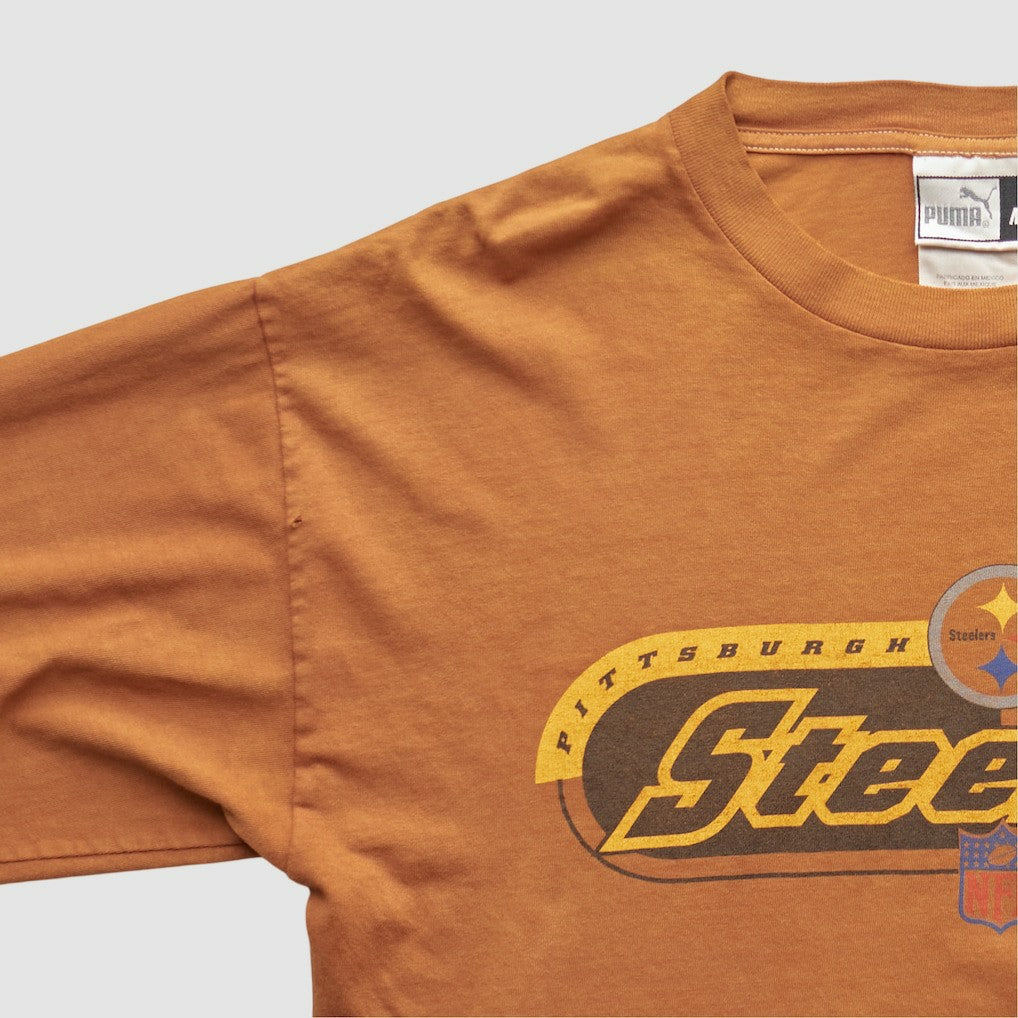 Pittsburgh Steelers 2000s Long Sleeve T-shirt Brown Vintage | Fanatics