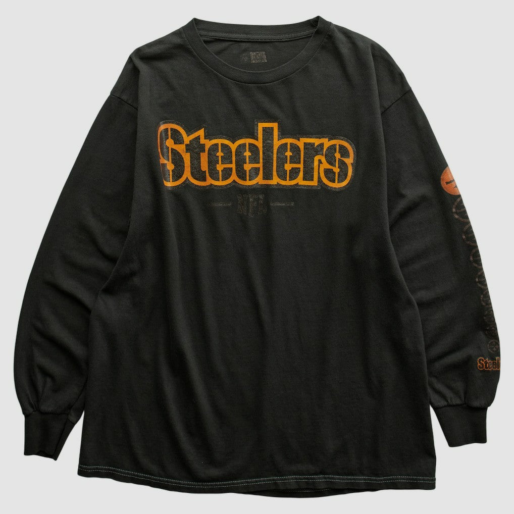 Pittsburgh Steelers NFL 2000s Long Sleeve T-shirt Black Vintage | Fanatics