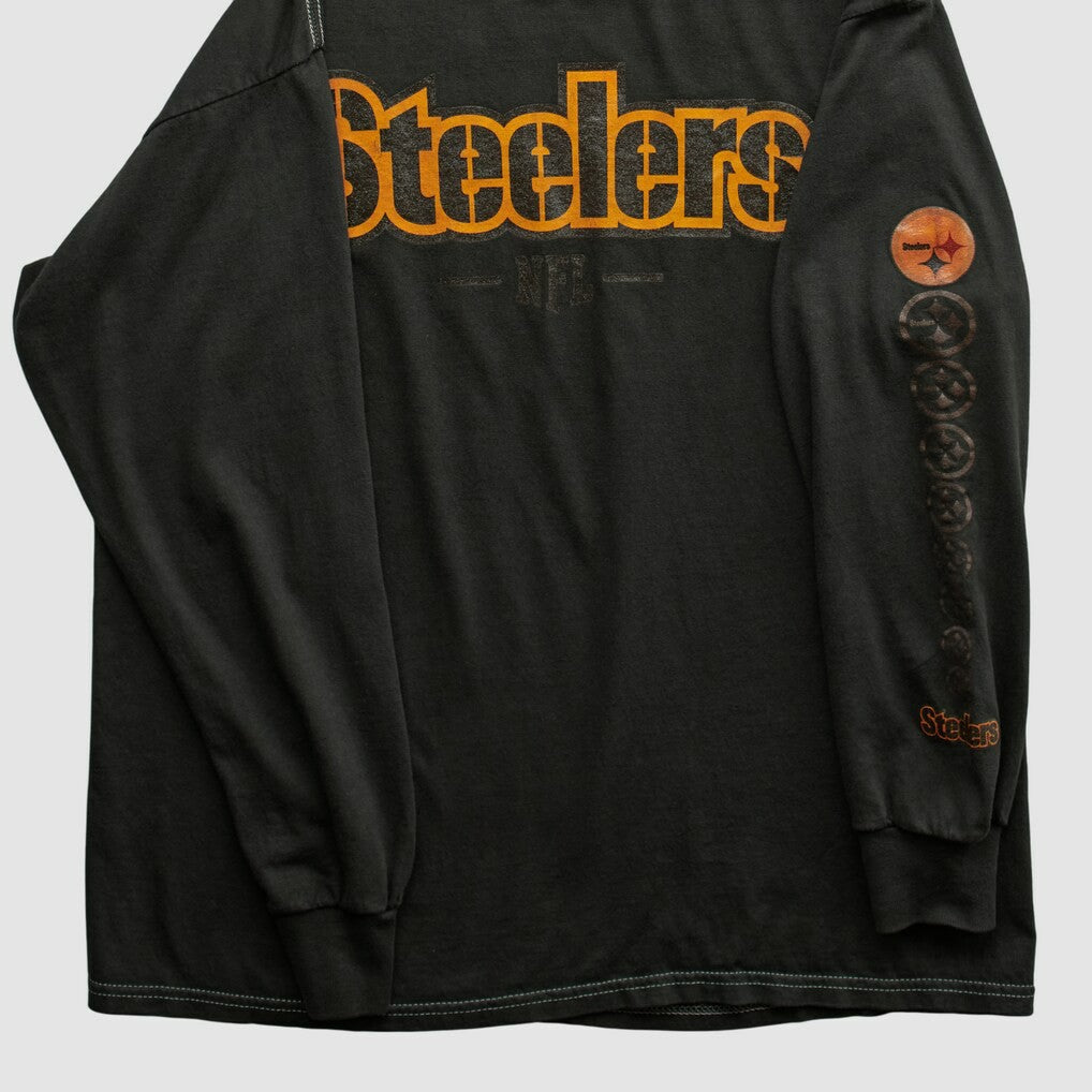 Pittsburgh Steelers NFL 2000s Long Sleeve T-shirt Black Vintage | Fanatics