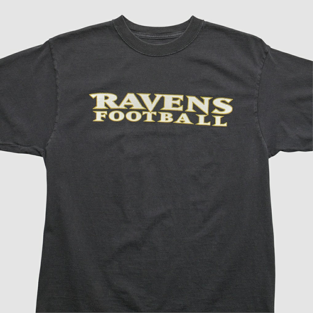 Baltimore Ravens Reebok 2000s T-shirt Black Vintage | Fanatics