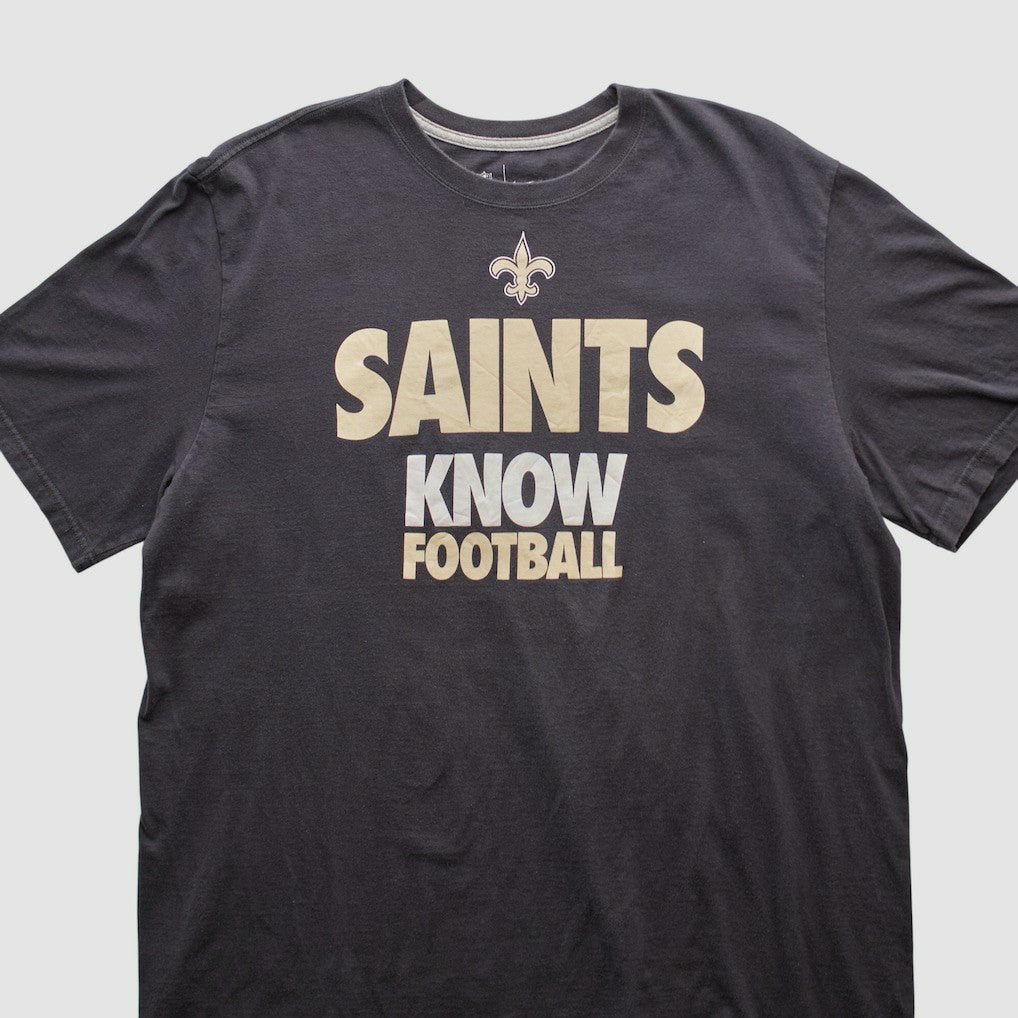 New Orleans Saints 2010s T-shirt Black Vintage | Fanatics