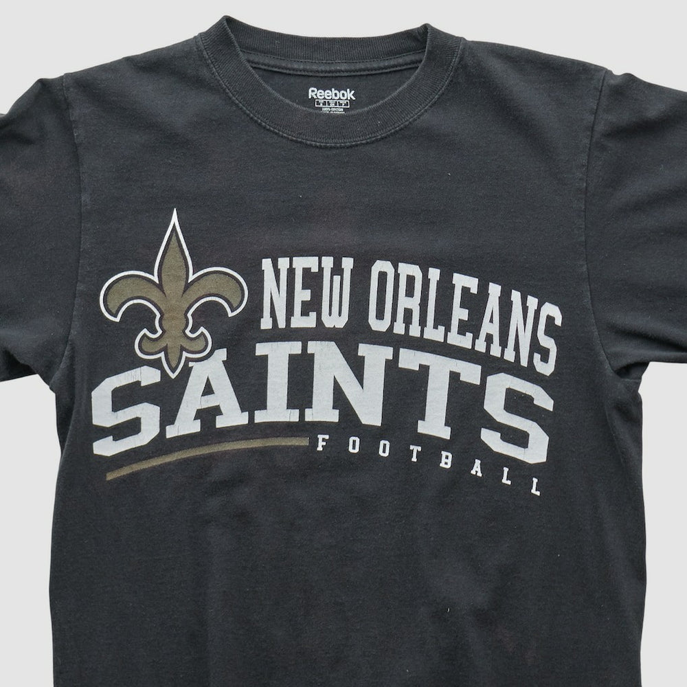 New Orleans Saints Reebok 2000s Long Sleeve T-shirt Black Vintage | Fanatics