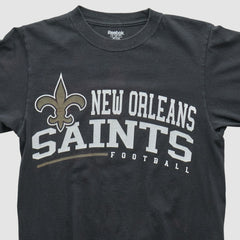 New Orleans Saints Reebok 2000s Long Sleeve T-shirt Black Vintage | Fanatics