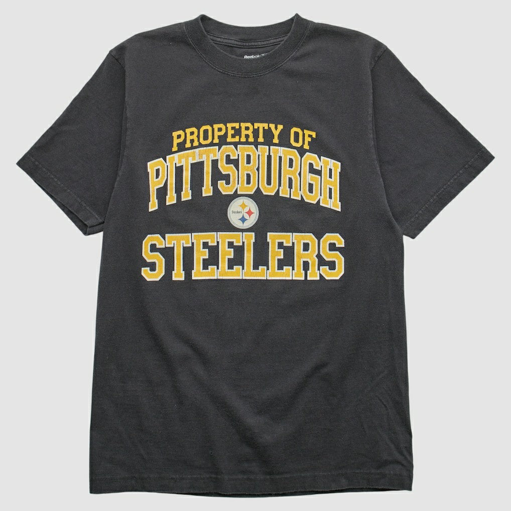 Pittsburgh Steelers Reebok 2000s T-shirt Black Vintage | Fanatics