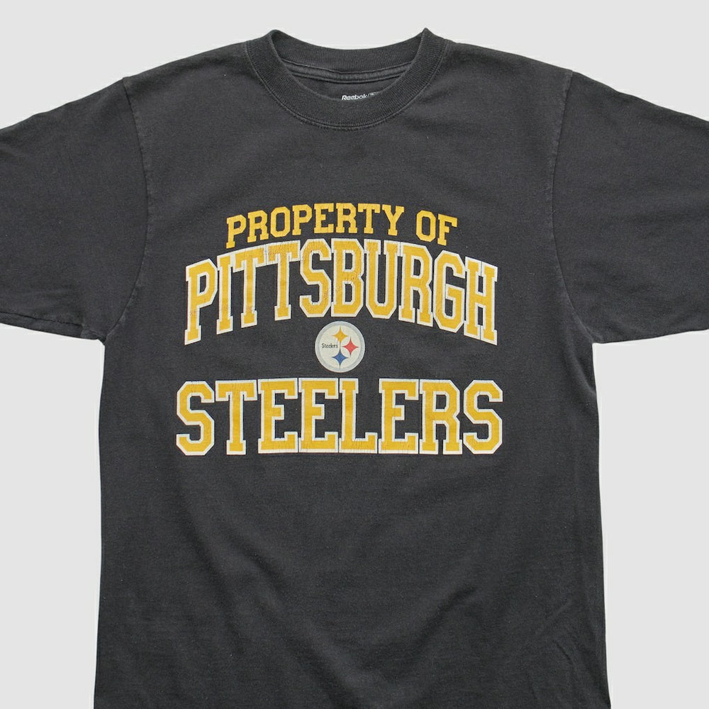 Pittsburgh Steelers Reebok 2000s T-shirt Black Vintage | Fanatics