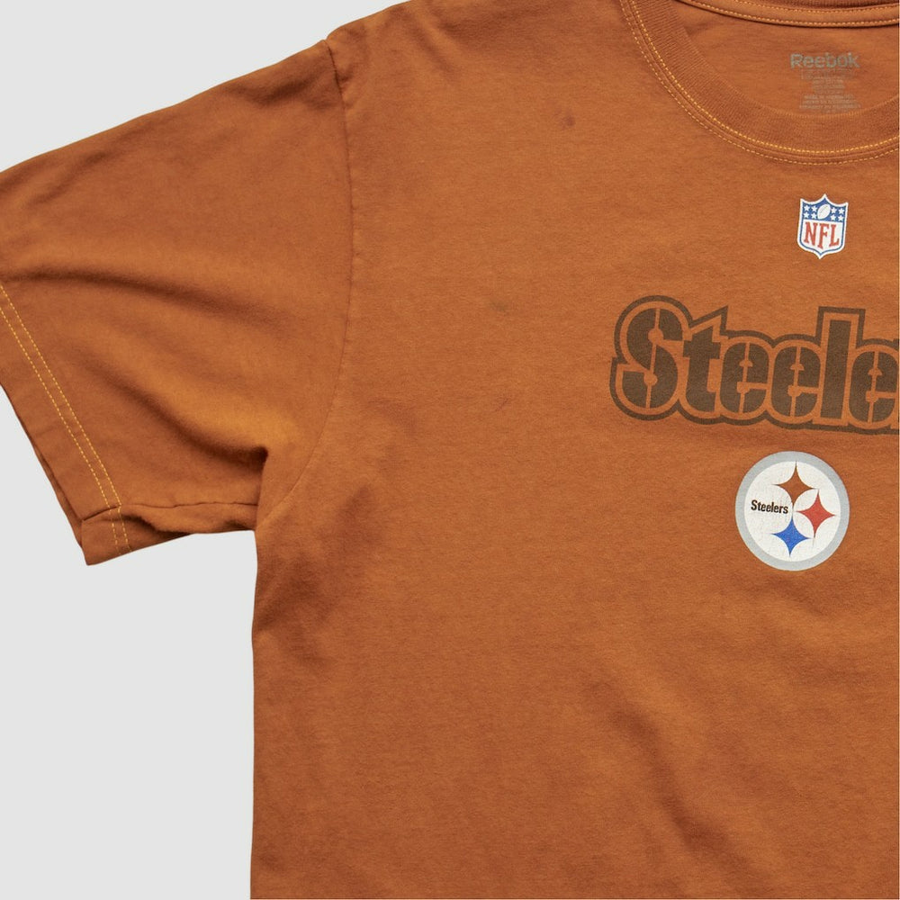 Pittsburgh Steelers Reebok 2000s T-shirt Orange Vintage | Fanatics