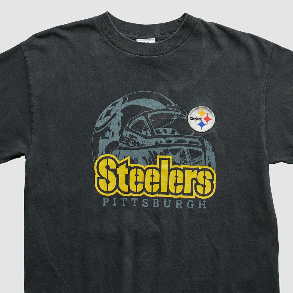 Pittsburgh Steelers NFL 2000s T-shirt Black Vintage | Fanatics
