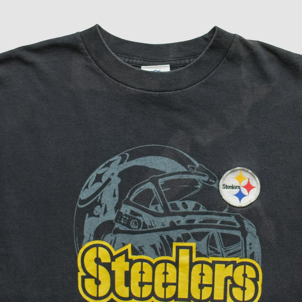 Pittsburgh Steelers NFL 2000s T-shirt Black Vintage | Fanatics