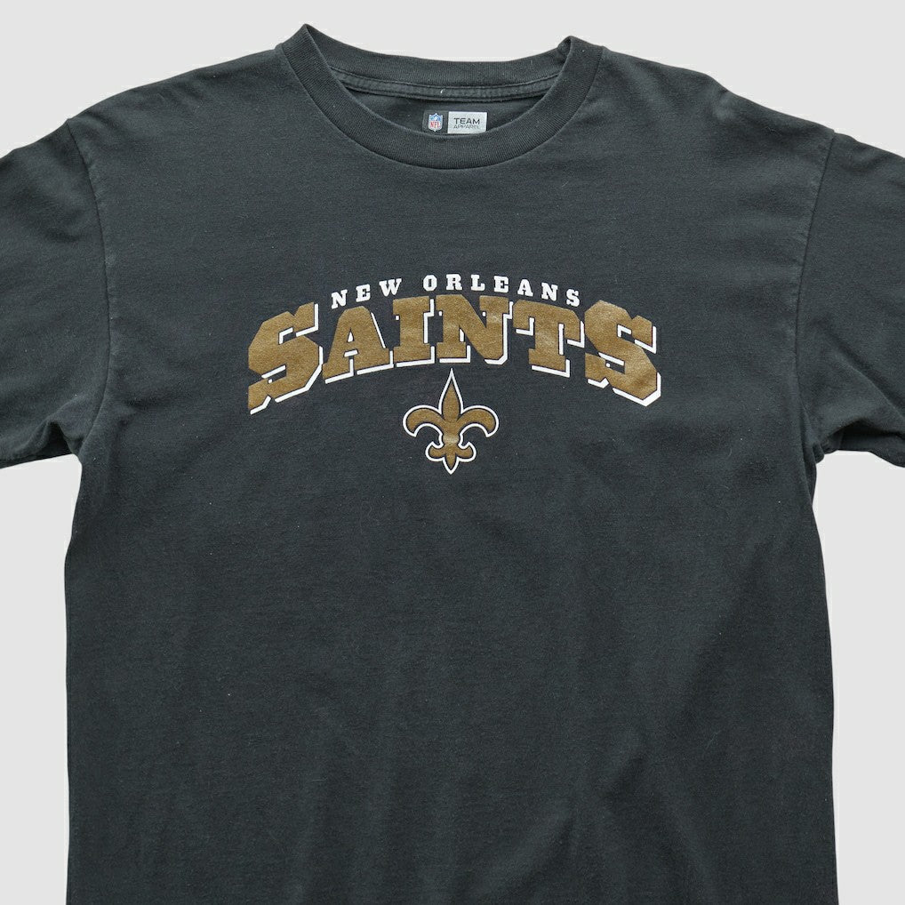 New Orleans Saints NFL 2000s Long Sleeve T-shirt Black Vintage | Fanatics