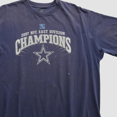 Dallas Cowboys Reebok 2007 T-shirt Navy Vintage | Fanatics