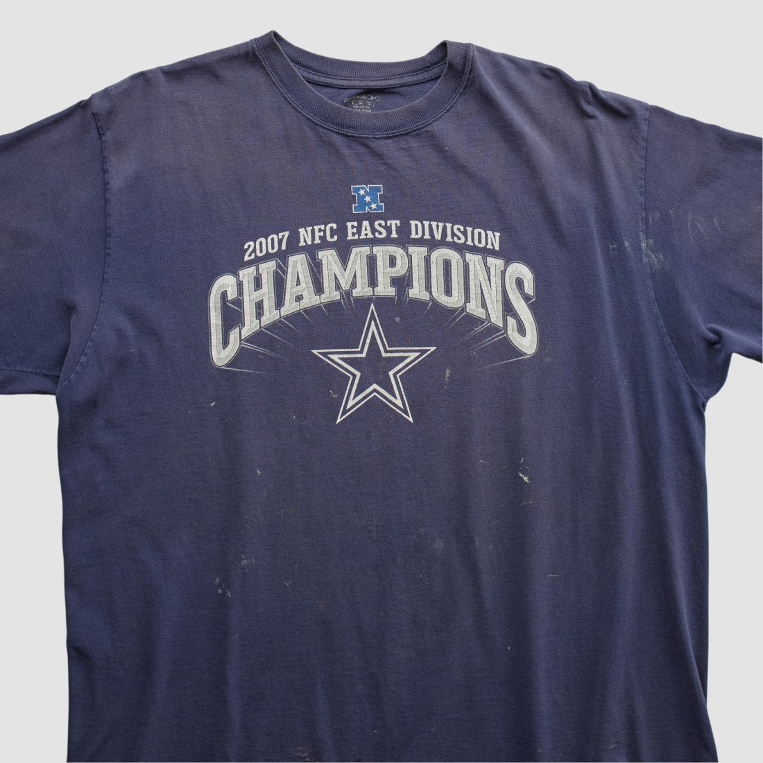 Dallas Cowboys Reebok 2007 T-shirt Navy Vintage | Fanatics