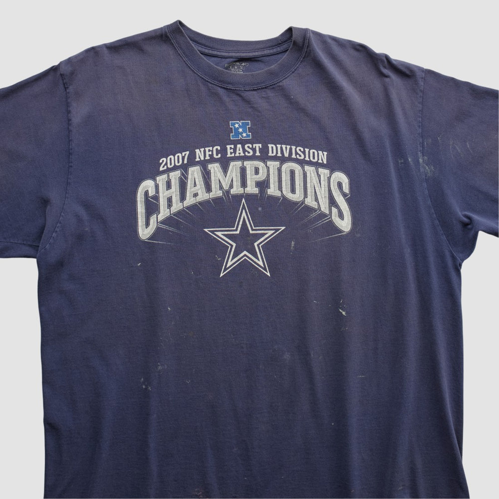 Dallas Cowboys Reebok 2007 T-shirt Navy Vintage | Fanatics