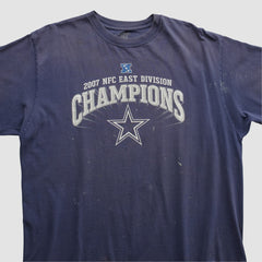Dallas Cowboys Reebok 2007 T-shirt Navy Vintage | Fanatics