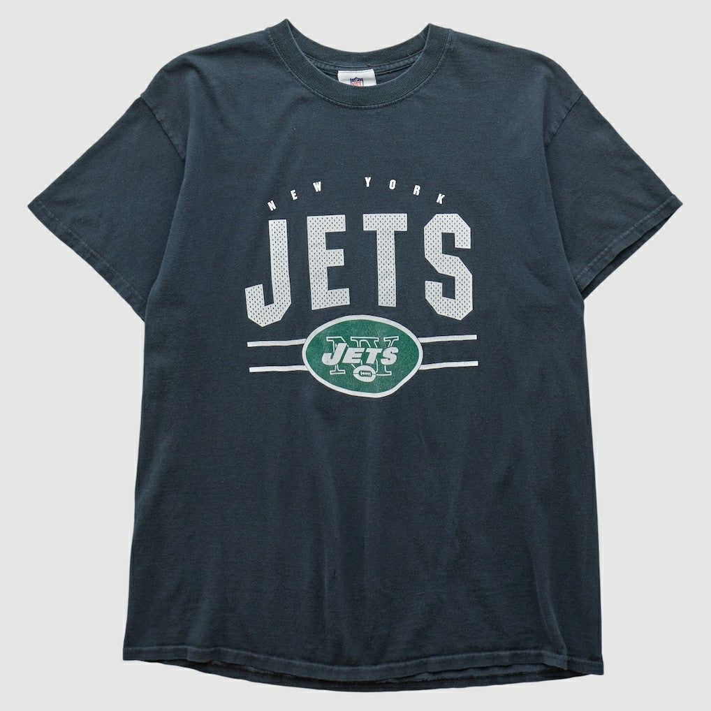 New York Jets NFL 2010s T-shirt Navy Vintage | Fanatics