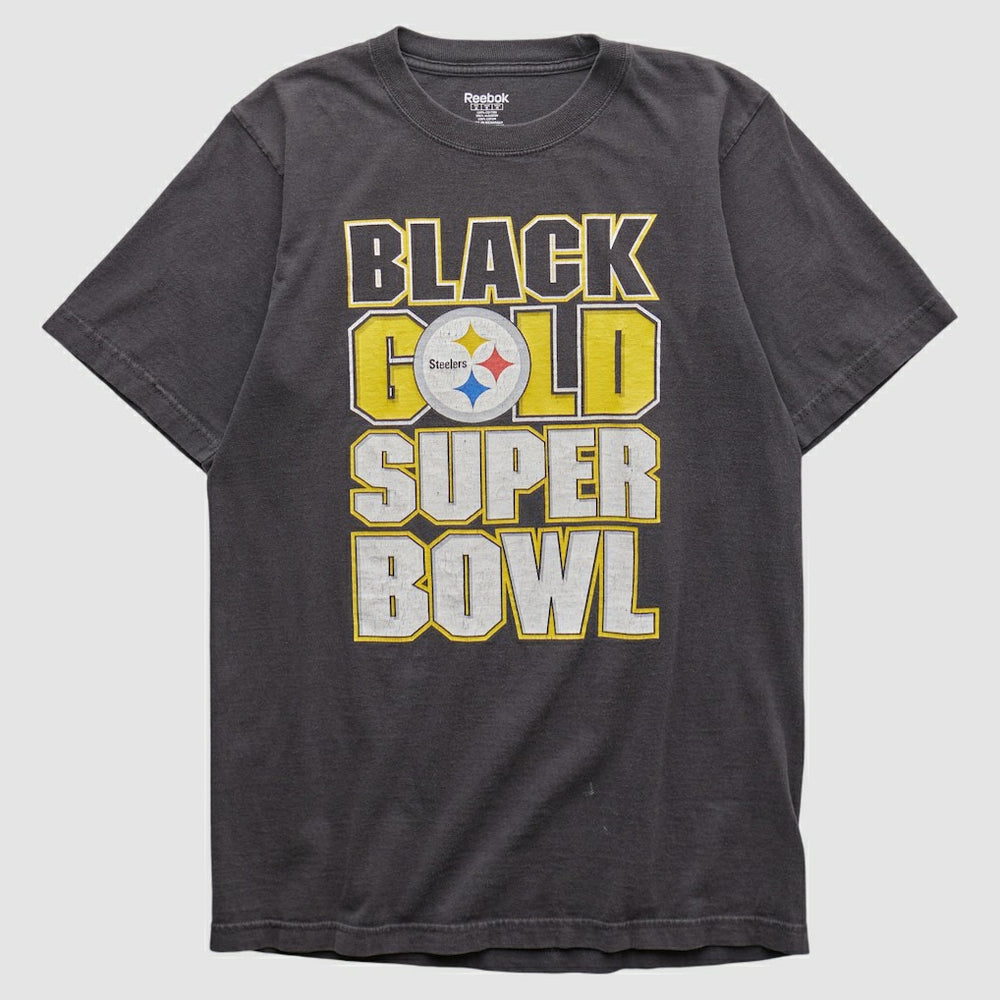 Pittsburgh Steelers Reebok 2000s T-shirt Black Vintage | Fanatics
