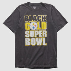 Pittsburgh Steelers Reebok 2000s T-shirt Black Vintage | Fanatics