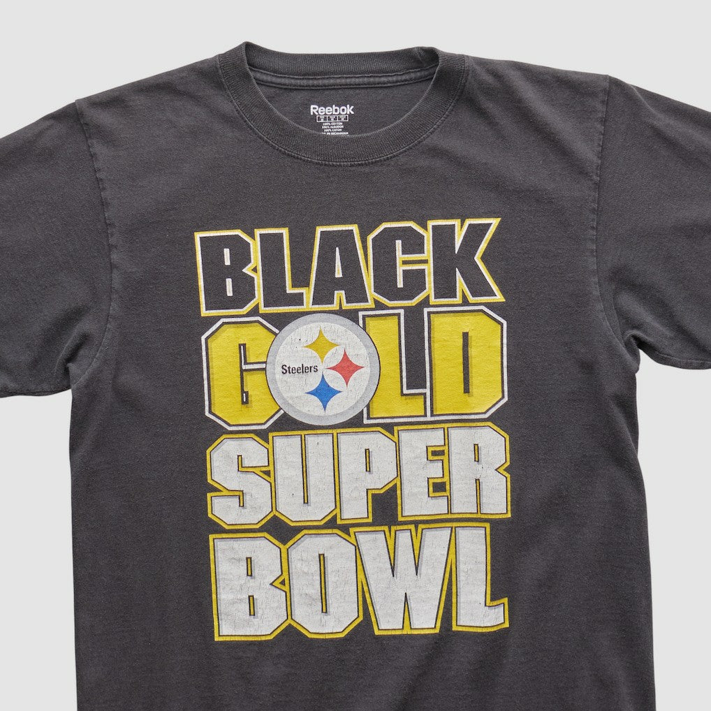 Pittsburgh Steelers Reebok 2000s T-shirt Black Vintage | Fanatics