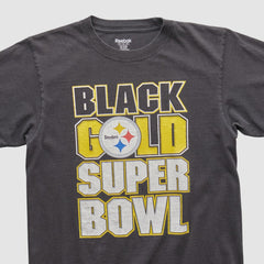 Pittsburgh Steelers Reebok 2000s T-shirt Black Vintage | Fanatics