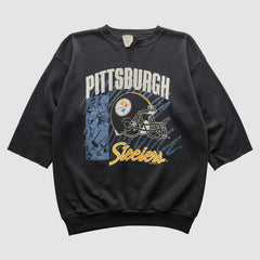 Pittsburgh Steelers Tultex 1992 Pullover Sweatshirt Black Vintage | Fanatics